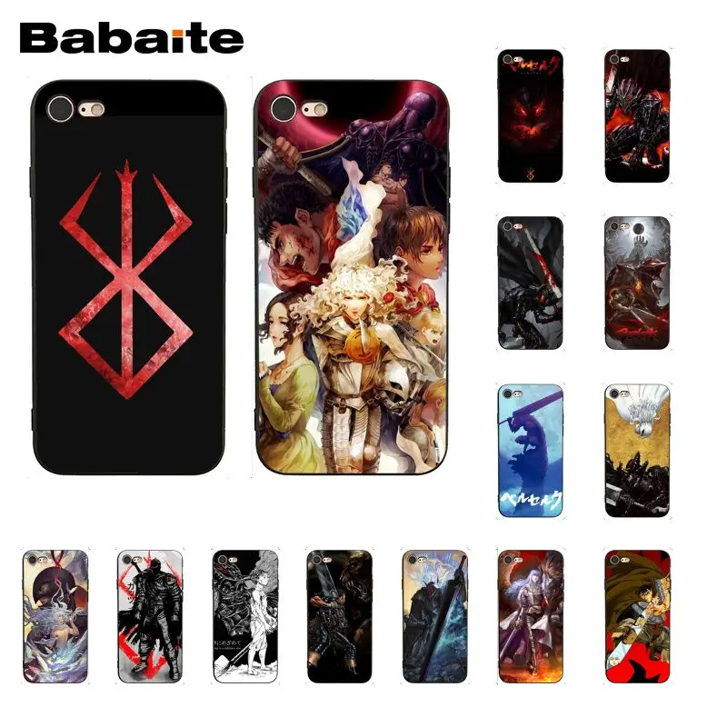 

Babaite Berserk Guts Anime Phone Case for iphone 11 Pro 11Pro Max 8 7 6 6S Plus X XS MAX 5 5S SE XR