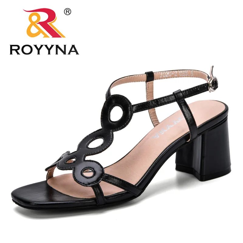 ROYYNA 2019 Новые Модные женские сандалии милые удобные пляжные Повседневная летняя