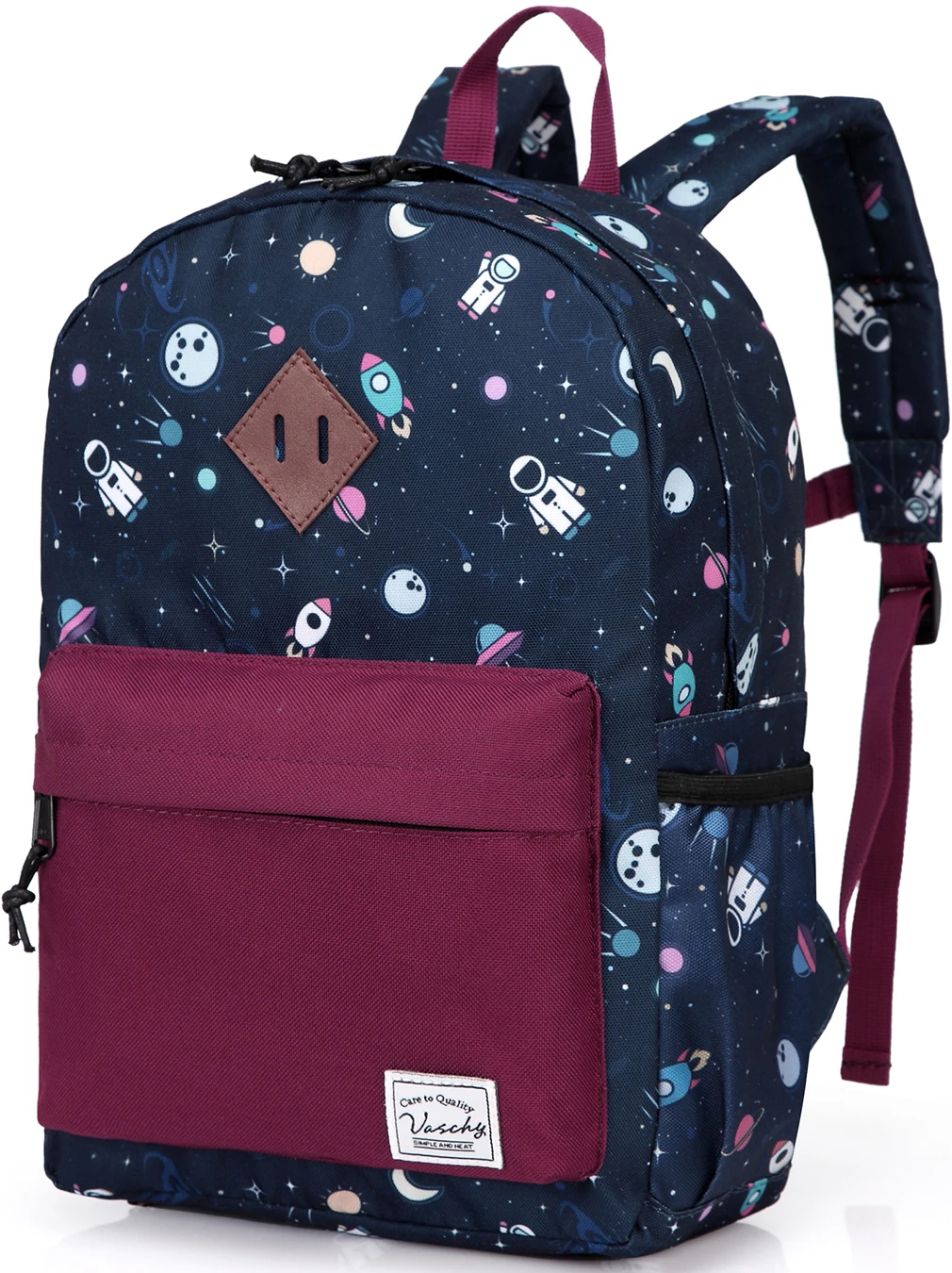 Детский рюкзак для дошкольников, Детские рюкзаки для мальчиков и девочек с нагрудным ремнем - Цвет: Cute Astronaut