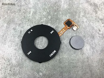 

knotolus black new clickwheel click wheel flex ribbon cable gray grey central button for iPod 6th 7th classic 80gb 120gb 160gb