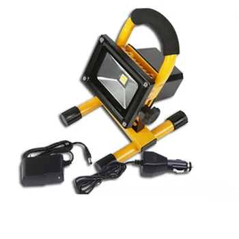 

Portable powerful led floodlight 10w Emergency rechargeable flood light for outdoor Traveling Camping Fishing