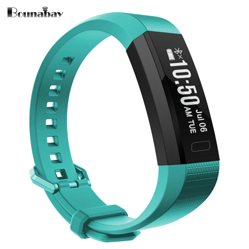 Bounabay Smart Bluetooth браслет часы для женщин сенсорный экран Android IOS Телефон женские