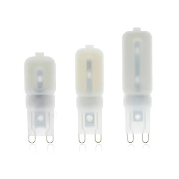 

2020 New 10Pcs G9 LED Lamp 5W 7W 9W Warm white/ Cold White 220V 240V Replaces Halogen Lamps Dimmable