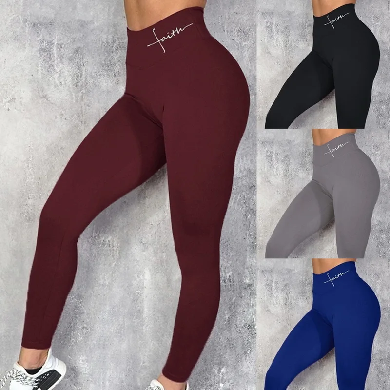 Vertvie сексуальные женские с высокой талией для йоги брюки с принтом для фитнеса высокоэластичные Бесшовные женские Пуш-Ап спортивные штаны для спортзала спортивная одежда