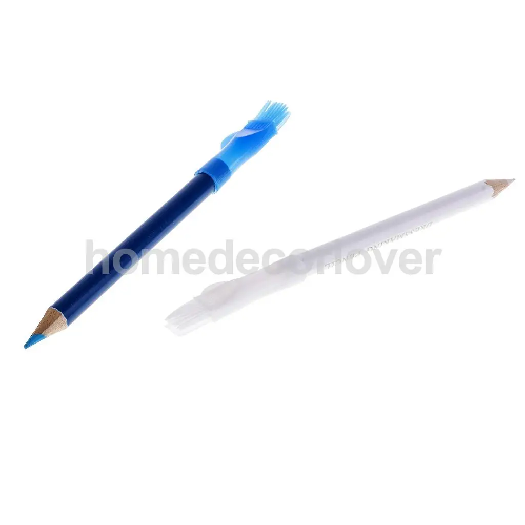 2Pcs Tailors Chalk Pen Pencil For Sewing Dressmakers DIY Craft Markers Pens Professional Tailor Leather Fabric