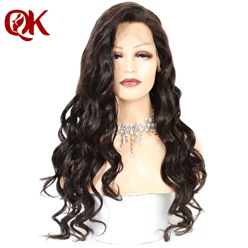 

QueenKing hair 180% Density Full Lace Wig Natural Color 100% Brazilian Human Hair Loose Wave Preplucked Hairline Remy Hair Wigs