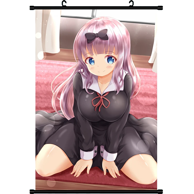 Аниме Kaguya sama Love is War Shinomiya печатный декор настенный свиток плакат мультяшная