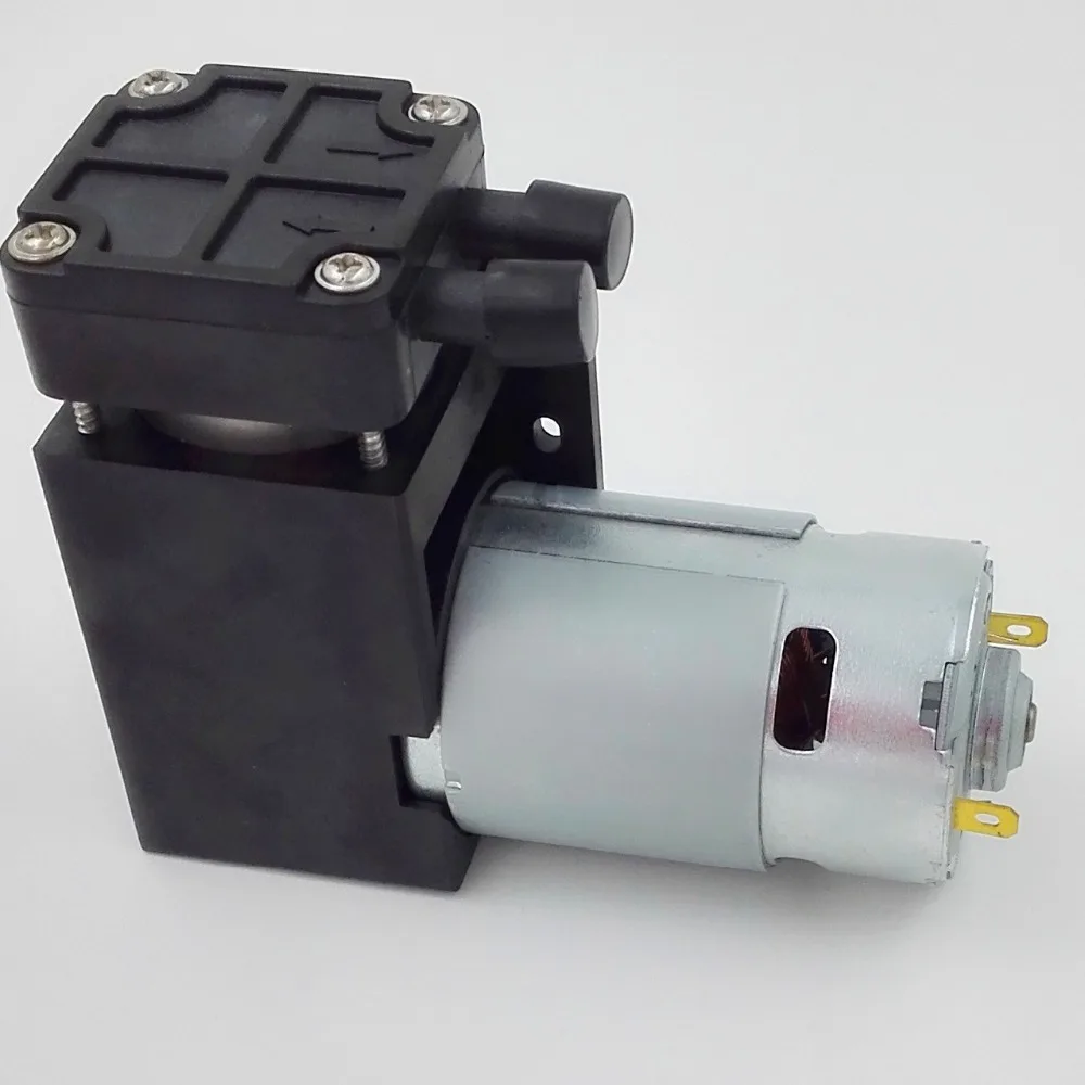 

38L/M flow 850mbar high vacuum electrical brush dc low voltage piston pump