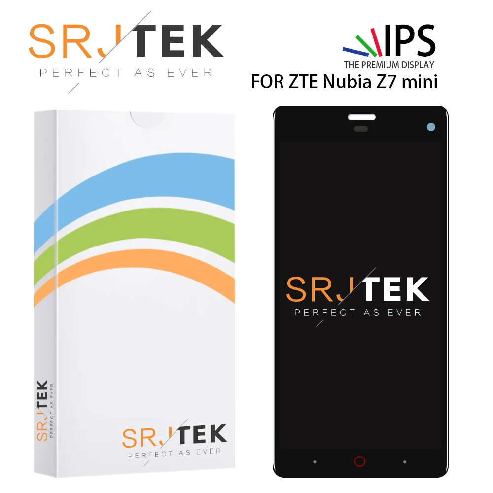 

SRJTEK For ZTE Nubia Z7 mini NX507J LCD Touch Screen Glass Digitizer Sensor LCD Replacement Assembly for Z7 mini NX507J Display