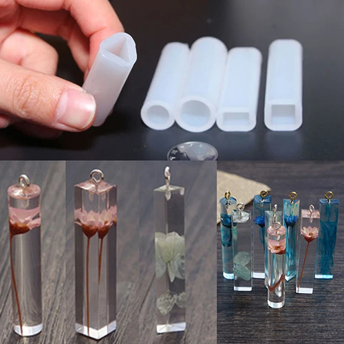 Силиконовые формы DIY смолы литья Jewelry Подвеска Форма Handmake ремесел решений |