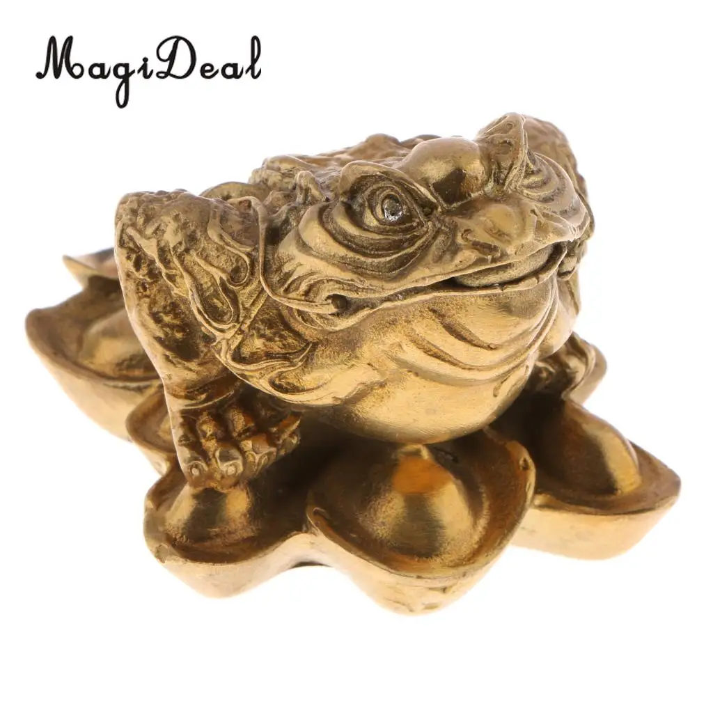 Feng Shui Money Lucky Fortune Wealth Chinese For Frog Toad Coin Home Shop Office Table Decoration