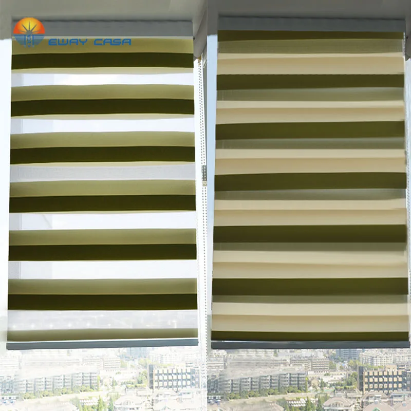 EWAY CASA индивидуальные плотные цветные одинаковые Двойные Цвета s Cortinas роликовые