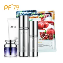 PF79 Skin Care Set Refresh Moist Barrier Cream Toner Cleansing Foam Recovery Essence Moisturizing Nourishing Repair Skin PF79 Skin Care Set Refresh Moist Barrier Cream Toner Cleansing Foam Recovery Essence Moisturizing Nourishing Repair Skin