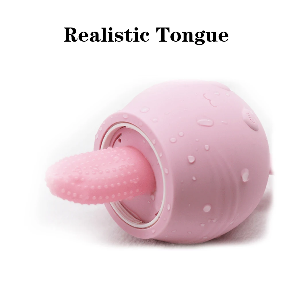 Tongue Vibrator Blowjob Sex Toys for Women Oral Masturbator Massager Clitoris Stimulator Nipple lick Vagina Vibrator Sex Product (7)