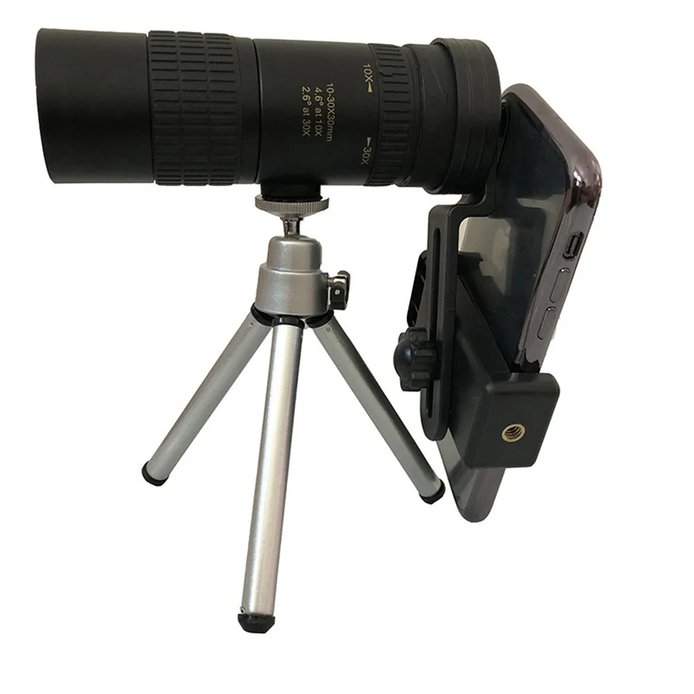 HIPERDEAL бинокль путешествия 10-30X30 HD фокус гибкий высокой мощности мини монокуляр телескоп 18Oct26