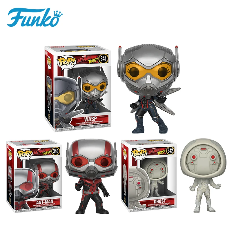 Funko pop Marvel Theme Ant-Man And The Wasp Ghost Action Figure Model Toy Friend Boy Girl Birthday Party Gift With Original Box Funko pop Marvel Theme Ant-Man And The Wasp Ghost Action Figure Model Toy Friend Boy Girl Birthday Party Gift With Original Box