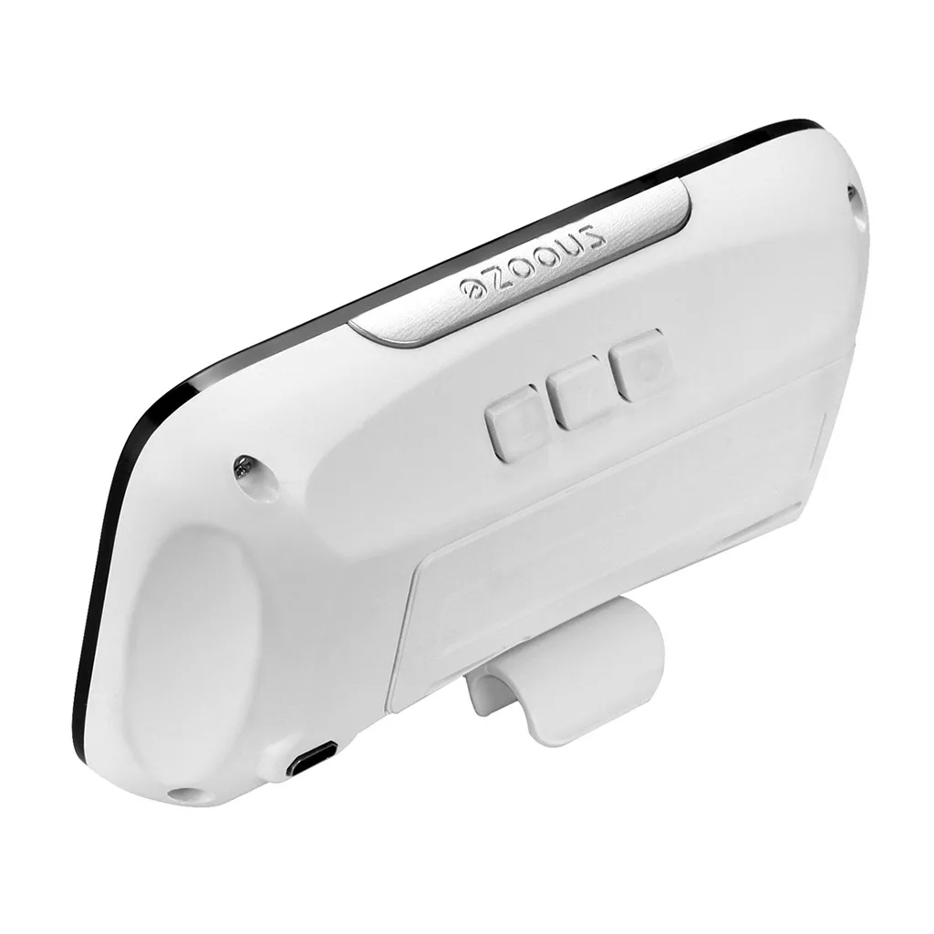 Светодиодный Будильник с большой подсветкой USB Повтор часы управление светодиодная цифровая электронная дисплей настольный кабель Настольный голос