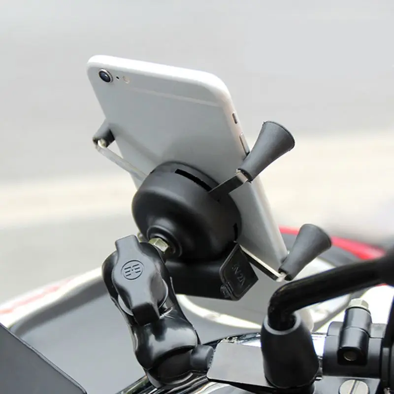 Велосипедная ручка для мотоцикла, автомобильный держатель для мобильного телефона, USB зарядное устройство для мобильного телефона