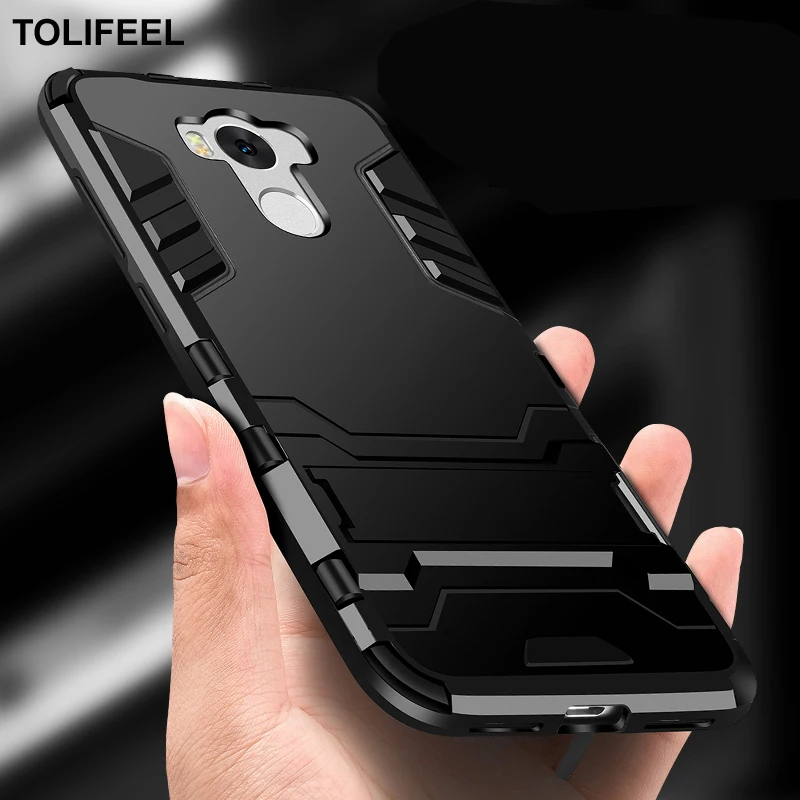 Tolifeel ل xiaomi redmi 4 برو حالة سيليكون غطاء مضاد للخبط الصلب البلاستيك روبوت درع ضئيلة الخلفي الحالات ل xiaomi redmi 4 رئيس