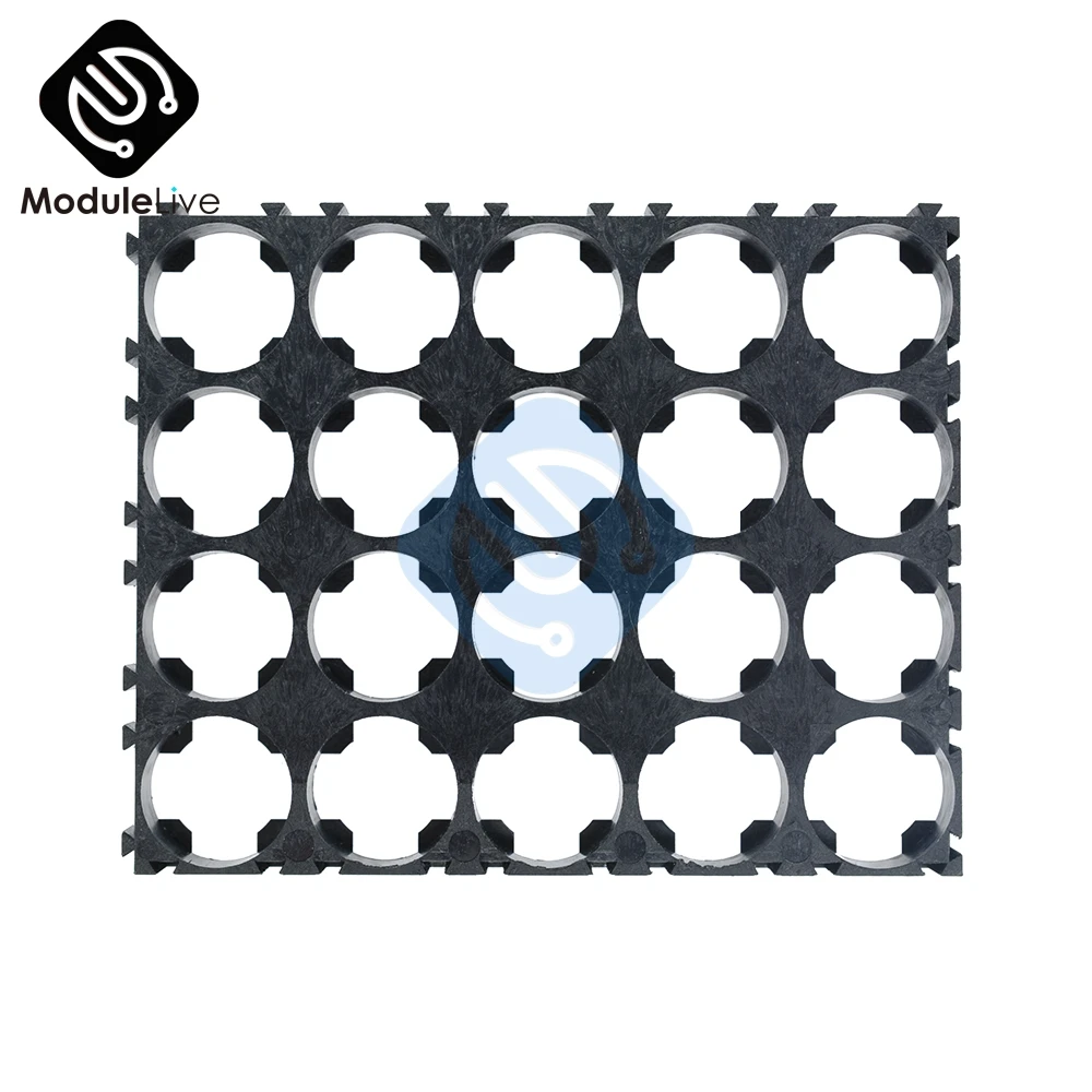 4x5 4*5 клетка Spacer 18650 Держатель батареи 18650 литиевая батарея пластиковая стойка батареи излучающая оболочка упаковка происхождения