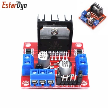 

10PCS New Dual H Bridge DC Stepper Motor Drive Controller Board Module L298N