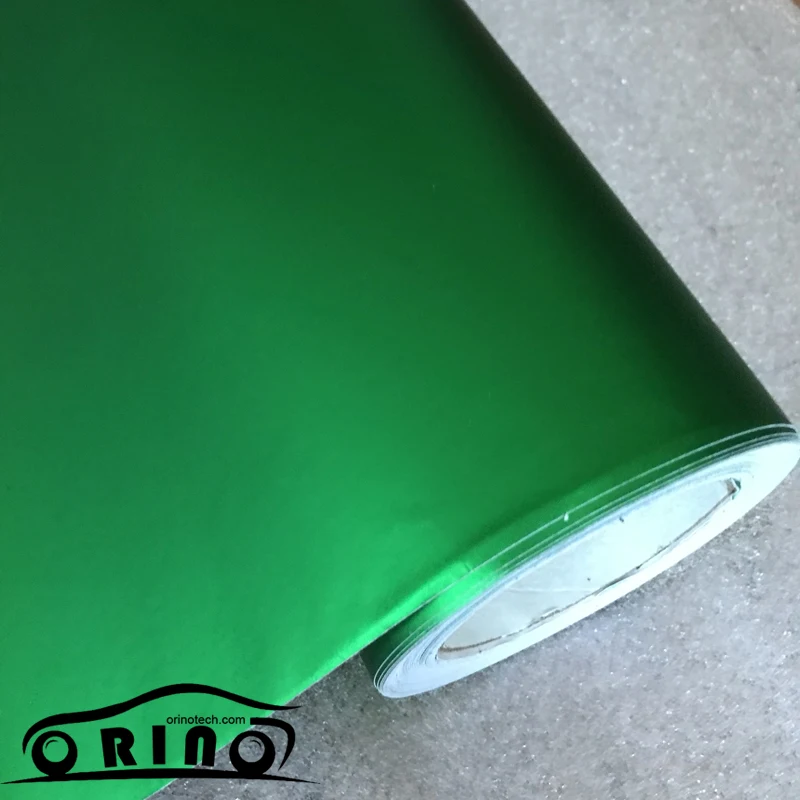 Apple Green Metallic Chrome Vinyl Wrap-1