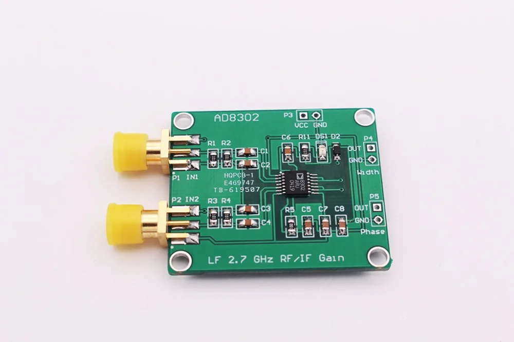 New 1pc Ad8302 2.7ghz Rf/if Gain Phase Detector 30 To +30db Module