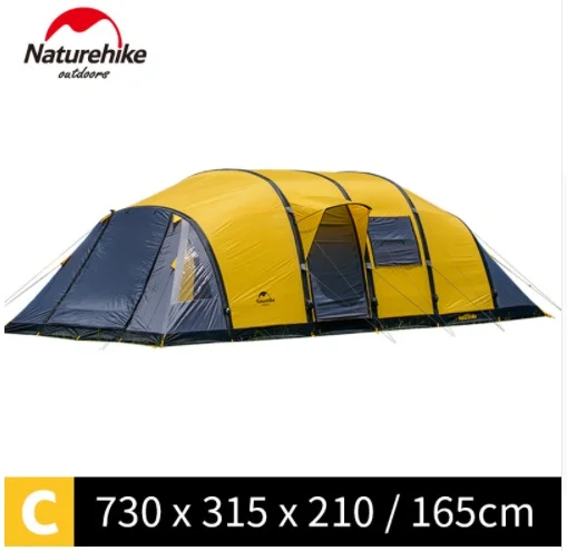 NatureHike большая палатка для отдыха 8-10 человек кемпинга всей семьи | Спорт и