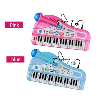 infant playing educational electronic piano baby toys children keyboard boys girls fingers kids music 37 keys gift plastic cute