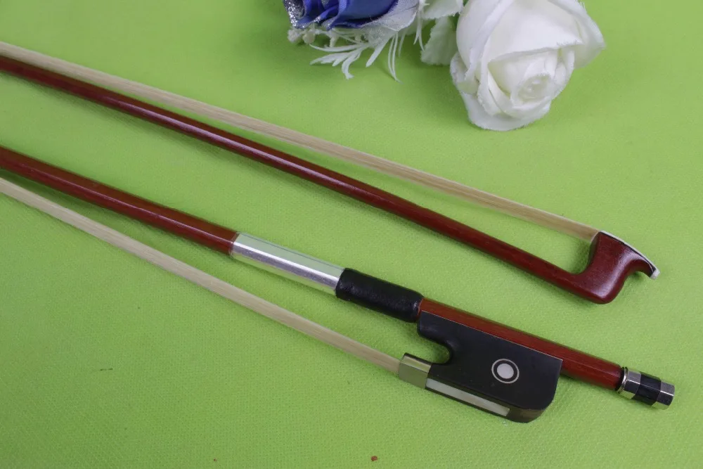 

New 1 pcs 16 Viola Bow Brazil wood Color thread parts Balance Straight strong #84