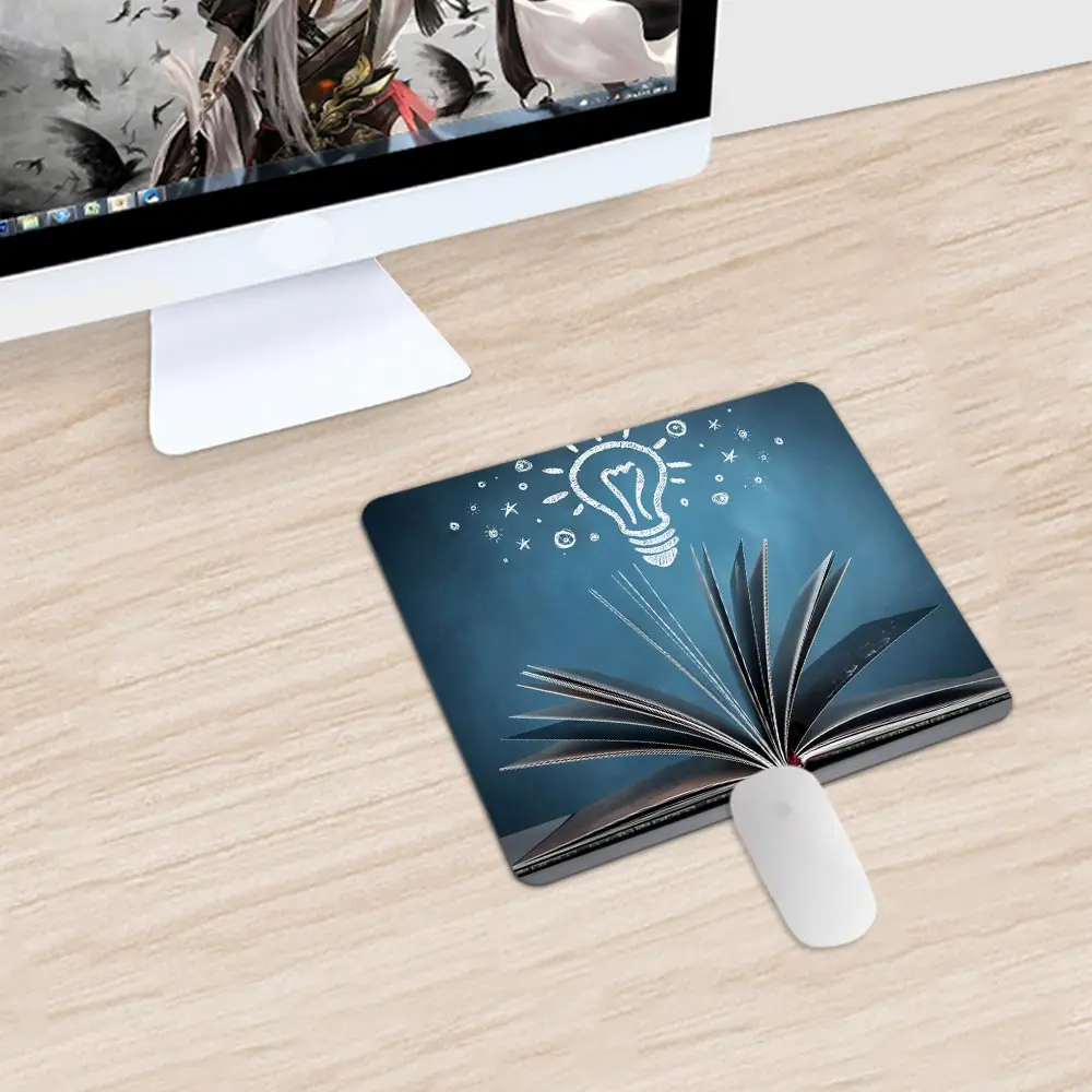 Good Use Small Mouse Pad for Game Playing Lover Rubber Mouse Mat Beautiful Butterfly & Blackboard 4