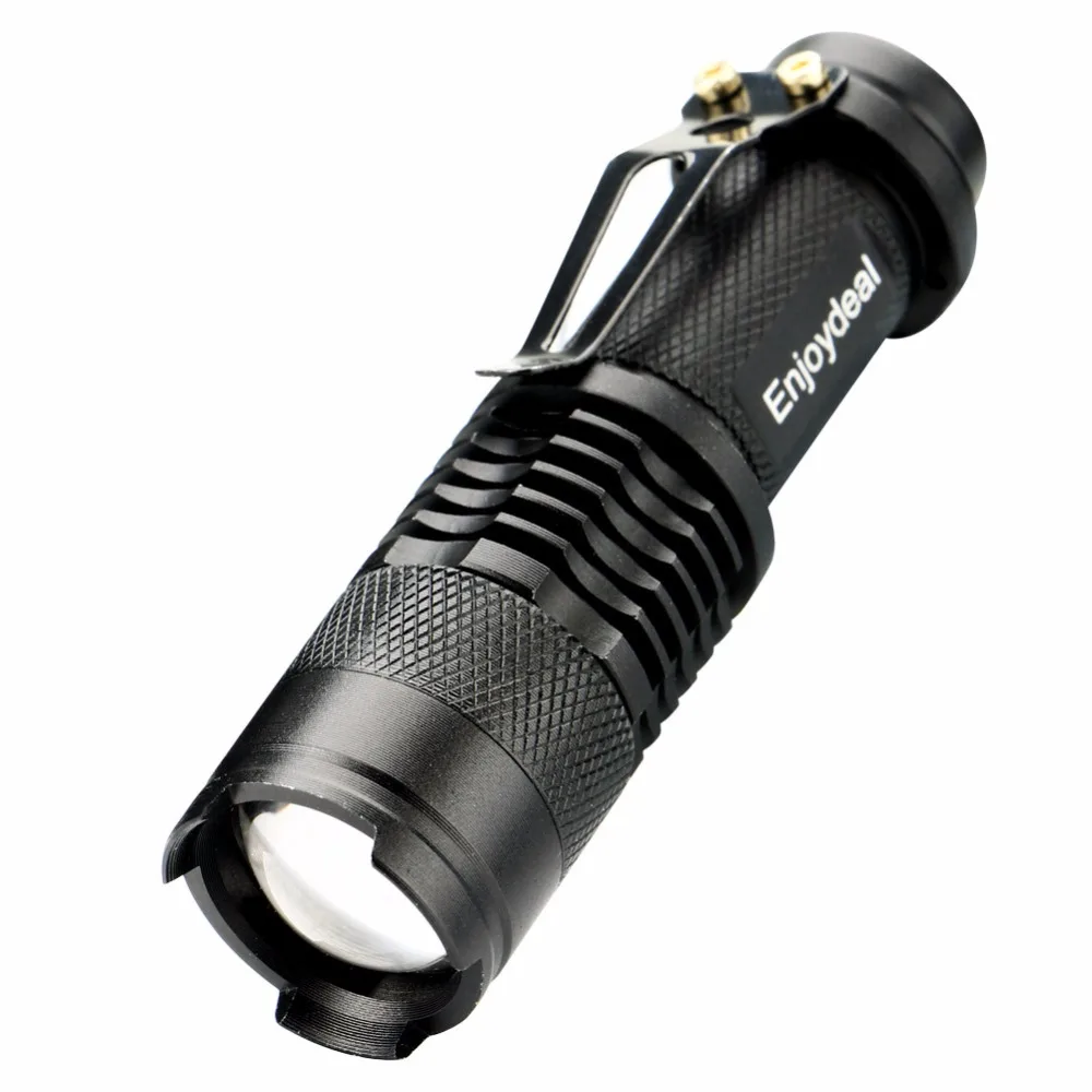 Q5 LED Flashlight Torch 2000 Lumens Mini Flashlight Adjustable Focus
