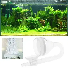 Стеклянный распылитель СО2 для аквариума с счетчиком пузырей распылитель для растений