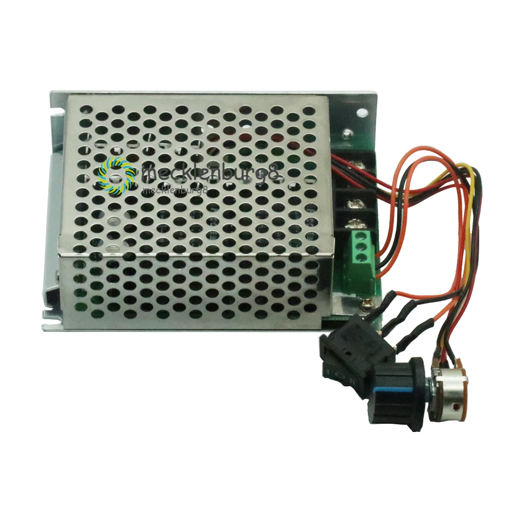Контроллер скорости двигателя 10 50 А постоянного тока PWM 12 В 24 36 48 переключатель