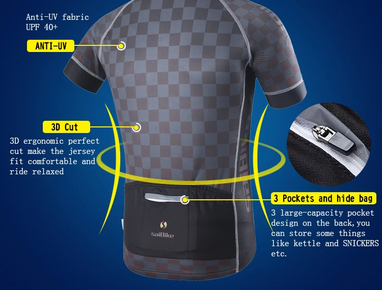 SaiBike Велоспорт Джерси для мужчин нагрудник шорты комплект Ropa Ciclismo Одежда быстросохнущая Bicicleta одежда fietskleding wielrennen zomer heren