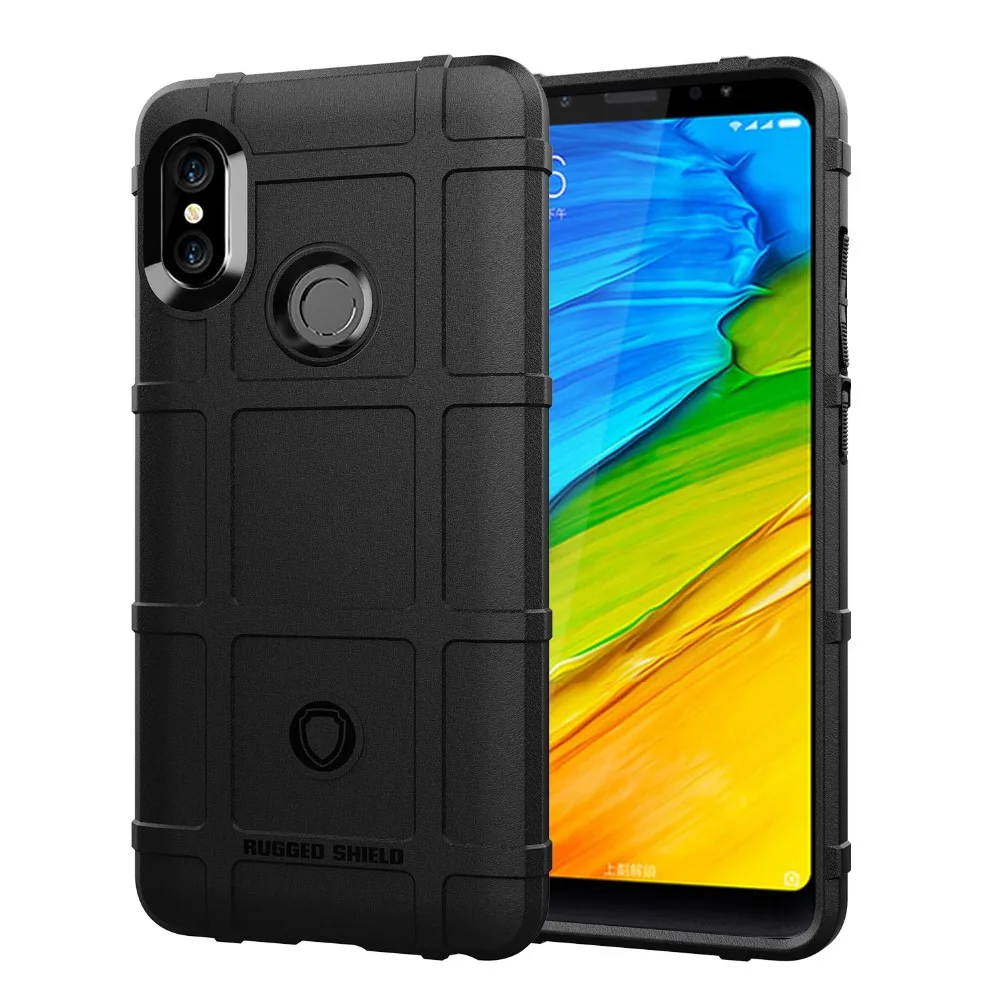 Armor Anti shock Cases For Xiaomi Redmi Note 7 Pro Case Cover Soft Anti