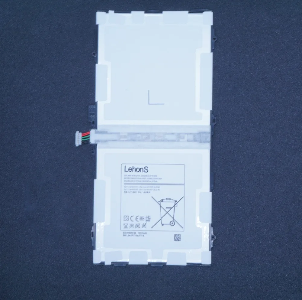 LehonS 1x7900 мАч запасная батарея для планшета Samsung Galaxy Tab S 10 5 T800 SM-T800 T801 T805 EB-BT800FBE |