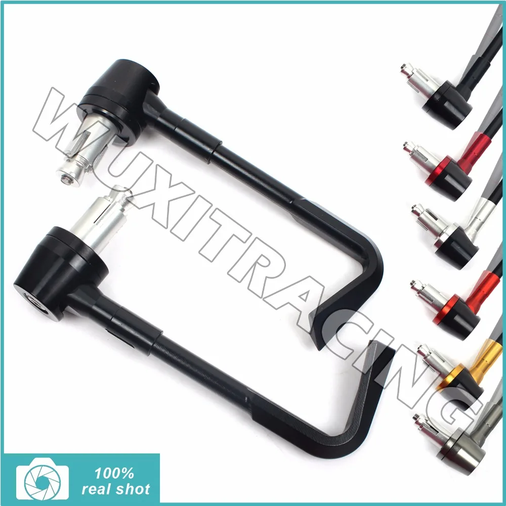 

Billet Long Brake Clutch Lever Guard Bar End Protector for Triumph DAYTONA 675 950 SPRINT ST RS STREET TRIPLE BABY SPEED TT 600