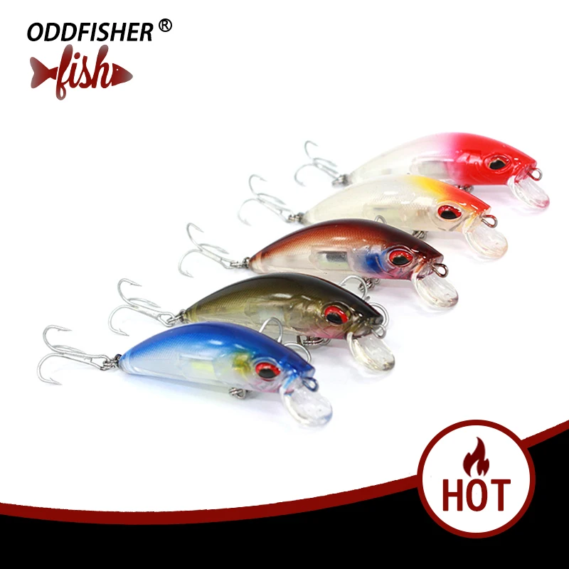 

1 PCS Fishing Lure Hard Bait Minnow Wobblers Fishing Accessories Slow Floater Tackle Quality Lures Topwater Minnow Crankbait