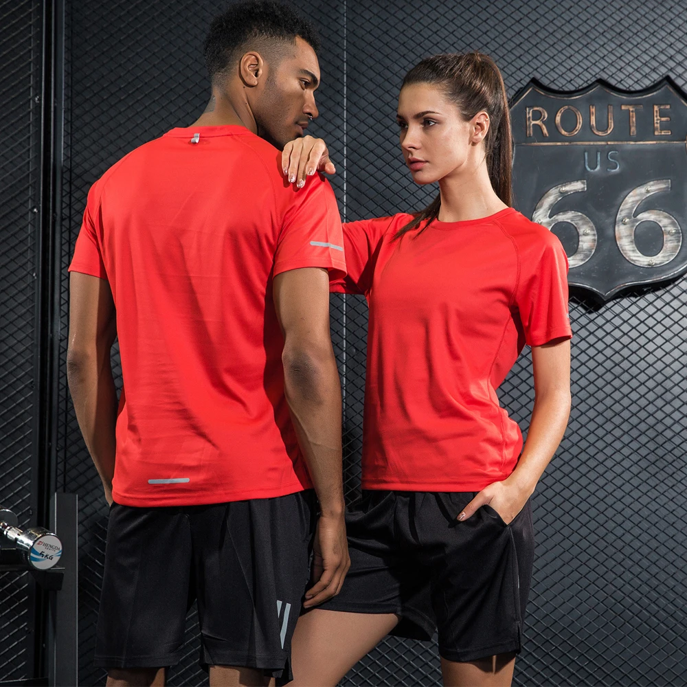 Toppick Светоотражающая компрессионная одежда для бега, костюм для женщин и мужчин, Быстросохнущий Спортивный комплект, спортивная одежда для фитнеса, мужская тренировочная одежда