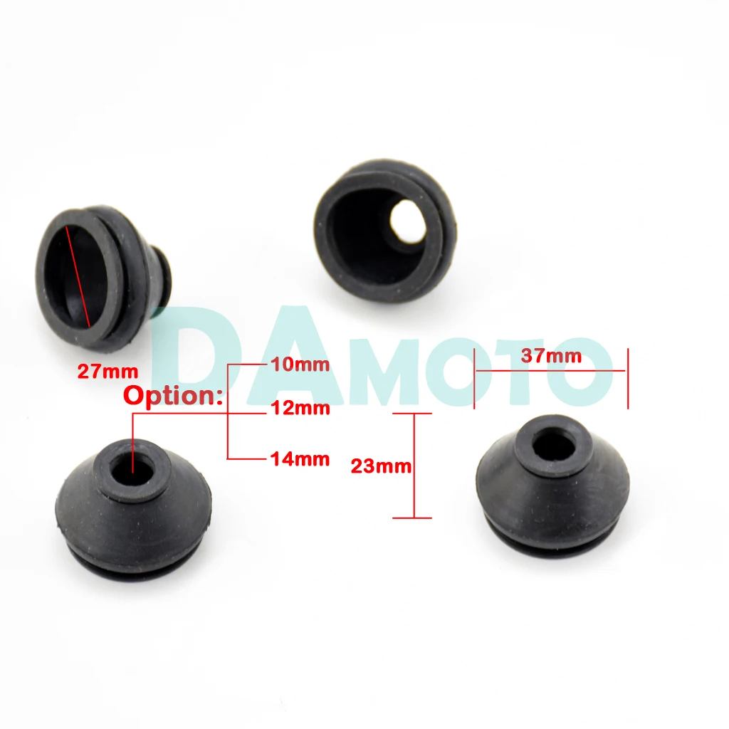 Ball Joint Boot,14 Pcs Universal Multipack Ball Joint Rubber Dust Boot Covers Track Rod End Set Kit
