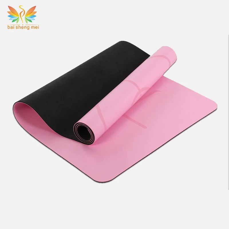 Natural Rubber Eco friendly Non slip For Bikram Best Yoga Mat For Hot