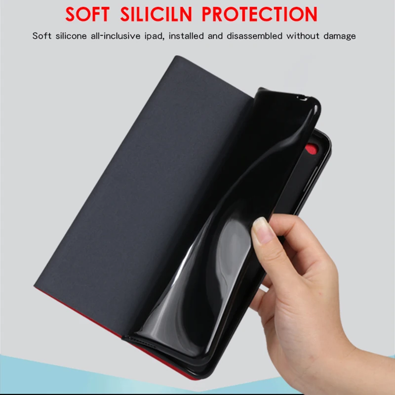 QIJUN For Samsung Galaxy Tab S5e 10.5 2019 Flip Tablet Cases For Tab S5E 10.5 SM-T720 SM-T725 Stand Cover Soft Protective Shell-1