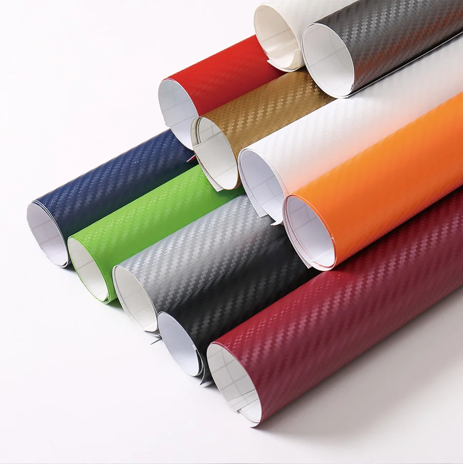 

Car Sticker 3D Carbon Fiber Vinyl Wrap Sheet Roll Film Car Wrap Sticker Decals for Motorcycle Auto Car Styling Automobile