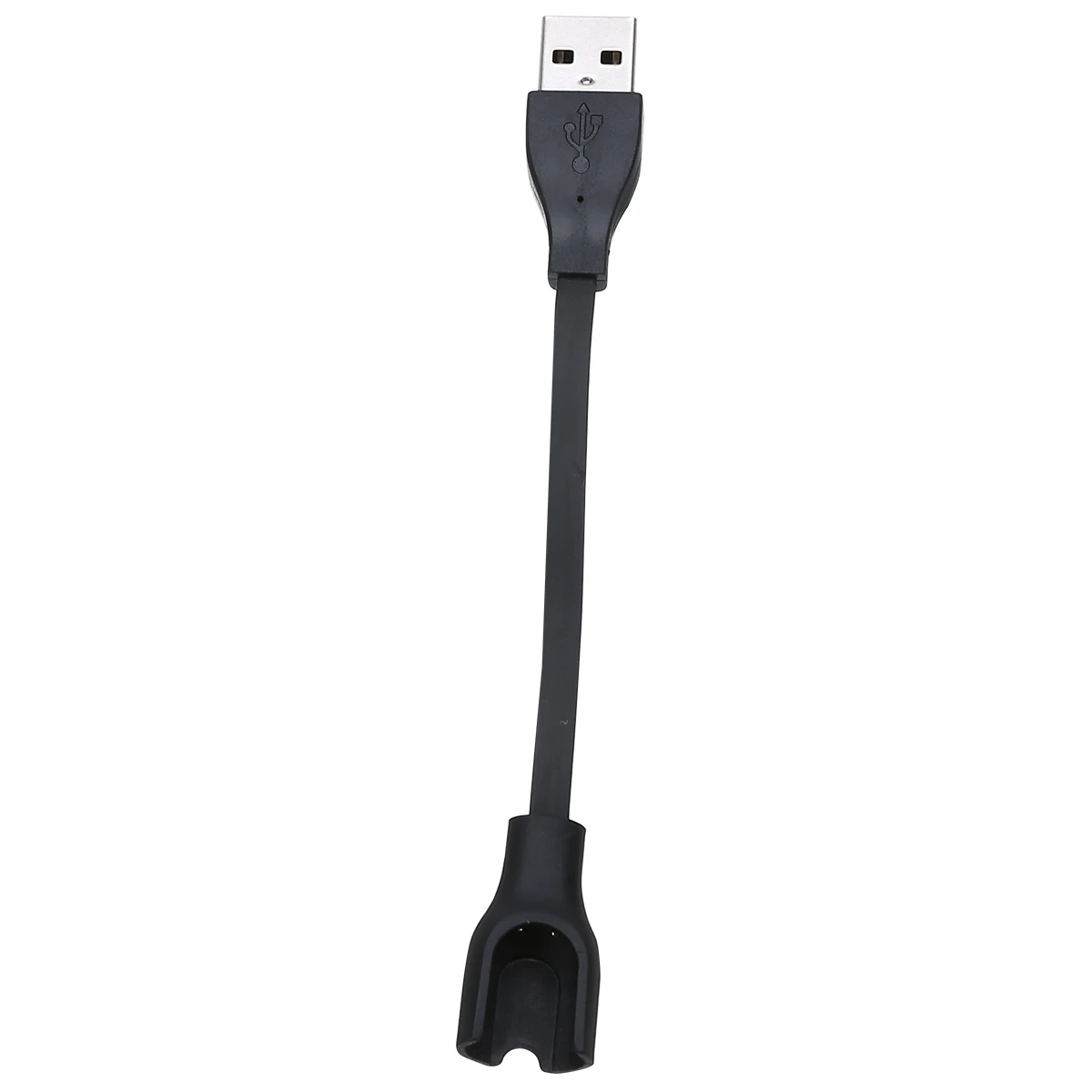 1Pcs Outdoor Multi Tool TPE Black 17.7cm USB Power Charging Cable For Go-Tcha Wristband  For Camping Hiking Travel