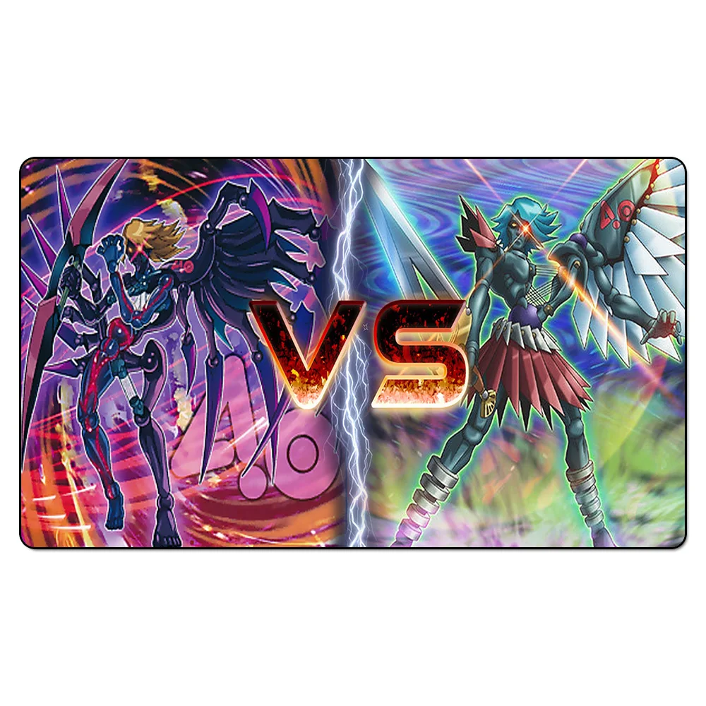 Blackwing Sirocco The Dawn playmats) Настольные игры playmats, YGO карты игровой коврик, пользовательские игры дизайн игровой коврик с БЕСПЛАТНОЙ ПОДАРОЧНОЙ сумкой - Цвет: Gimmick Puppet