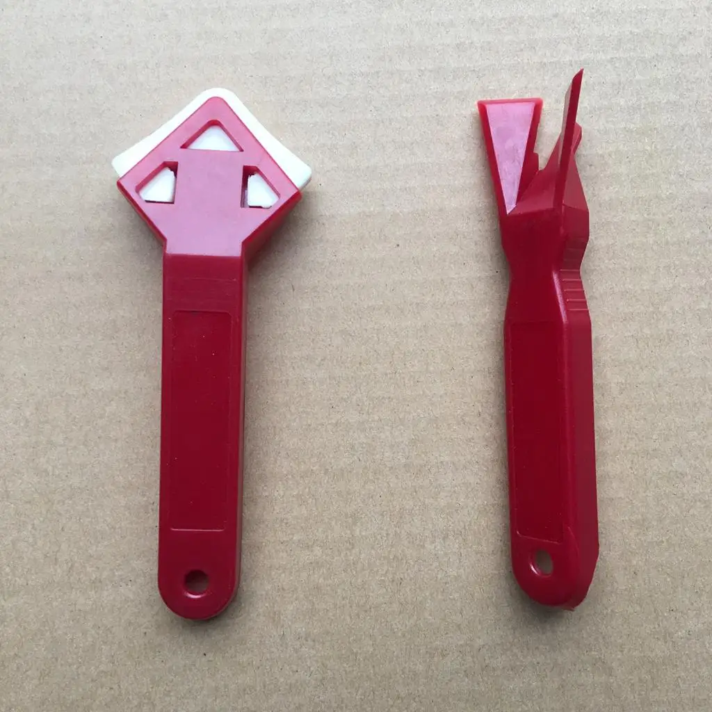 2 Pieces Sealant Seals Tools Caulk Tool Kit For Bathroom Kitchen And Frames,15x2x1.5cm/5.90x0.79x0.59 Inch