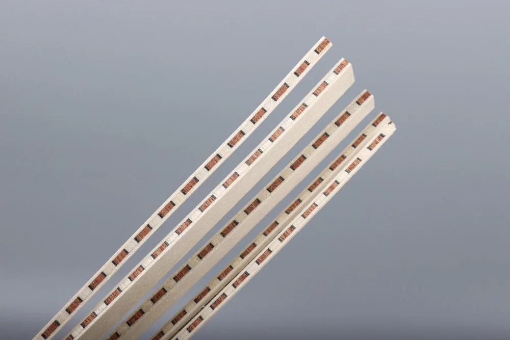 

new 20 strip LUTHIER PURFLING BINDING MARQUETRY INLAY 640x4x1.0mm #152