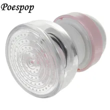 POSEPOP розовый водосберегающий кухонный кран шланг аэратор поворотный Регулируемый сопло носик ABS+ ПВХ 360 градусов Поворотный