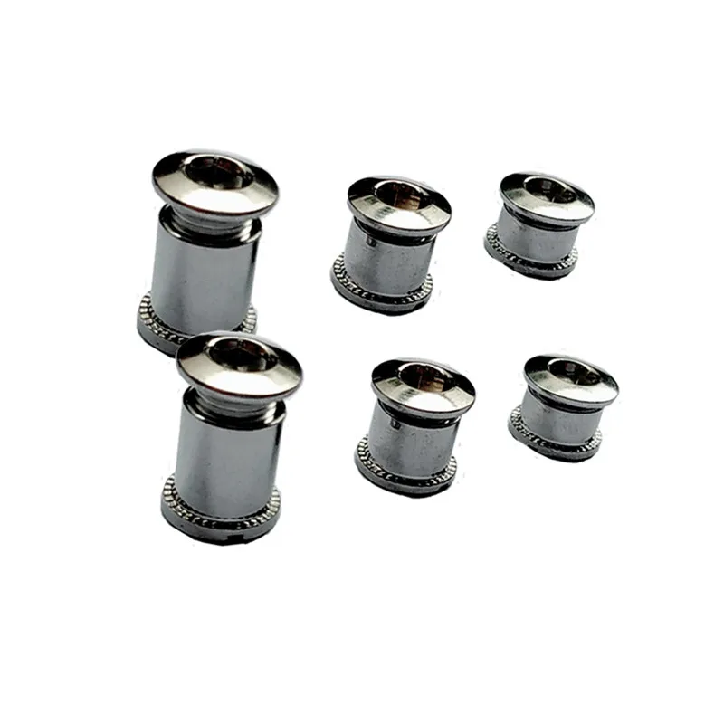 

6PCS/LOT Bicycle Crankset Steel Chainwheel ring Bolt & Nut Bike Parts